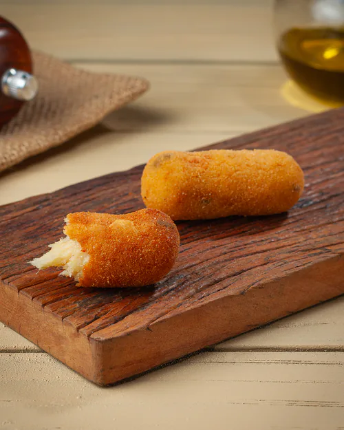 Croquete de bacalhau gourmet congelado para eventos